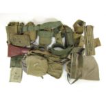 A quantity of largely Second World War US kit