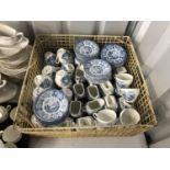 A large quantity of Royal Warwick Lochs of Scotland tea wares