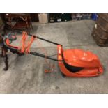 A Flymo Hover Vac 280 lawnmower