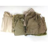 A quantity of military shirts