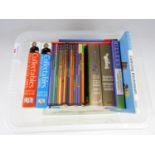 A box of books including Collectables and Collecting Kitchenware etc