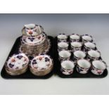 A quantity of Melba tea wares decorated in the Imari palette