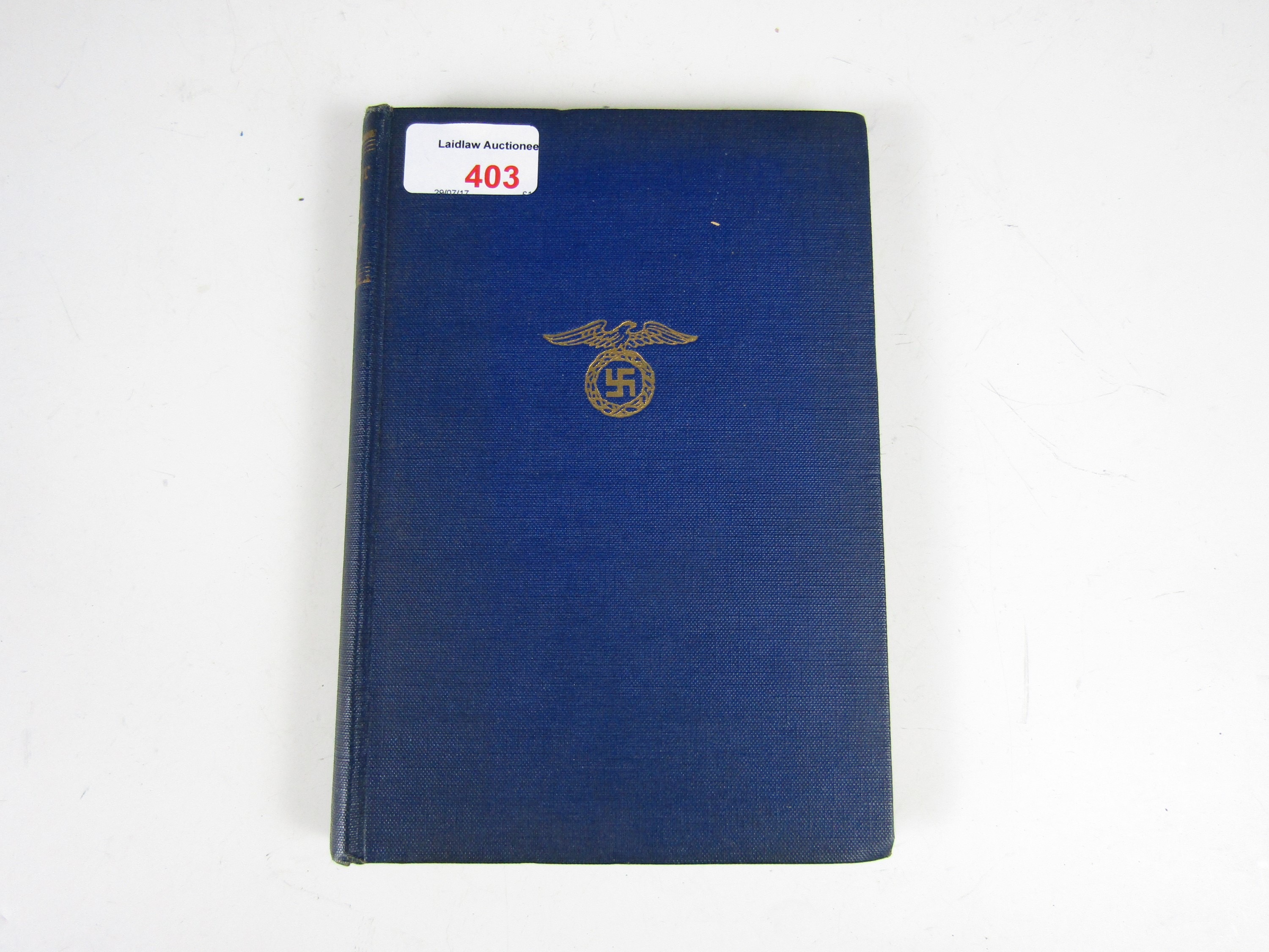 A 1942 English edition of Hitler's Mein Kampf