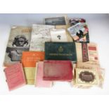 A quantity of military ephemera and DVDs