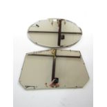 Two wall mirrors, second quarter 20th Century