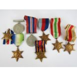 A quantity of Second World War campaign medals