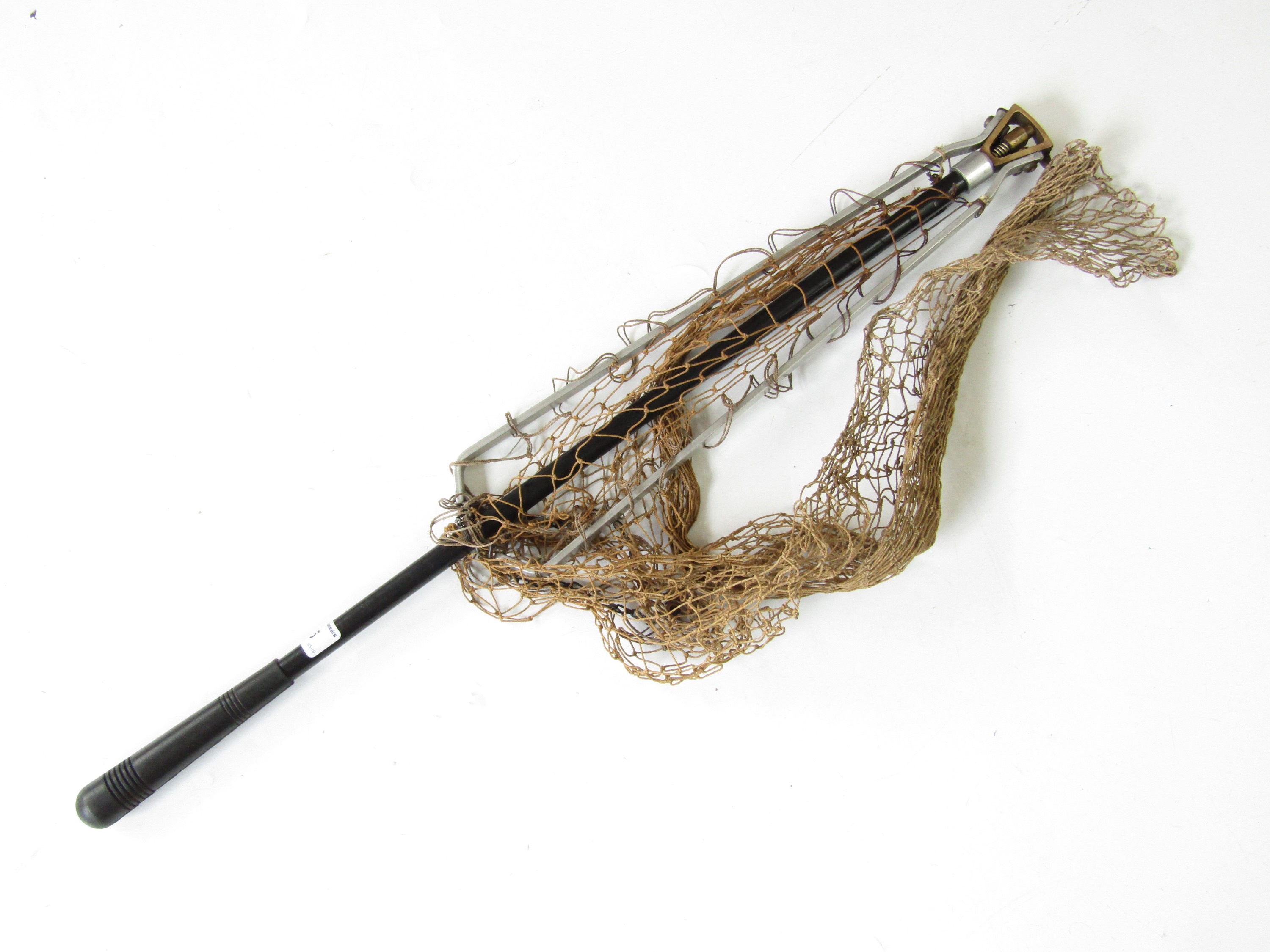 A trout landing net