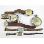 Various watches including Lucerne and Roamer etc