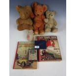 Vintage toys and games, including children's books and Teddy bears