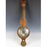 A late 19th Century banjo barometer by William Harrison of Hexham