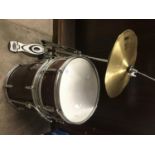 A drum kit