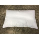 Four feather pillows