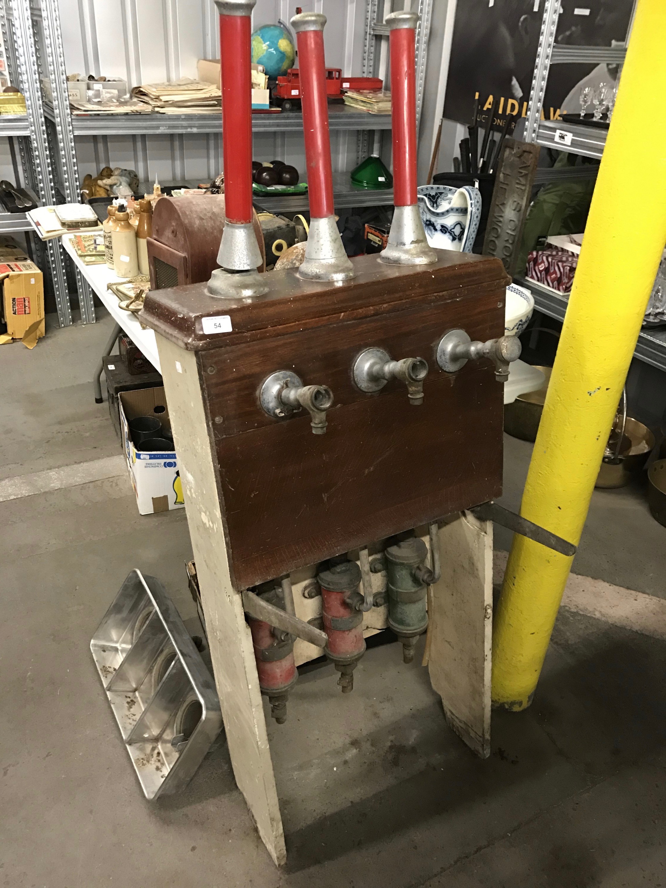 A vintage beer engine