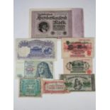 A quantity of foreign bank notes