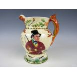 A Crown Devon Fieldings John Peel musical jug