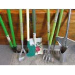 Various garden tools