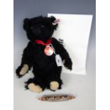 A Steiff 2012 Titanic Centenary Bear, No. 663888, 26 cm, with model of the Titanic, box and