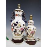 Two Mason's Mandalay pattern table lamps including one being a limited edition of 250