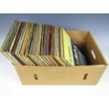 A quantity of LP records