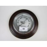 An oak barometer