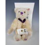 A Steiff 2012 limited edition Diamond Jubilee Teddy Bear, model No. 663659, 27 cm, with box and