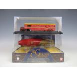 A Hornby cased Bartello's Big Top Circus R7044 Bedford TK Arctic Circus Long Caravan together with a