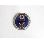 A British Freundschaft enamel badge