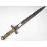A mid 19th Century French 'gladius' short sword