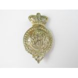 A Victorian Lothians and Border Yeomanry Cavalry martingale badge