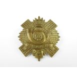 A Great War HLI other rank's brass cap badge
