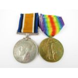 A British War and Victory Medal pair to G-31716 Pte J T Edwards, The Queen's Regiment