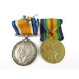 British War and Victory Medals to 205638 Pte R Park, Lancashire Fusiliers