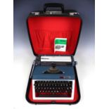 A vintage Daro Erika portable typewriter