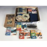 [Military / Aviation] A 1930 Lumar jigsaw Patrolling The Sea, together with various books on