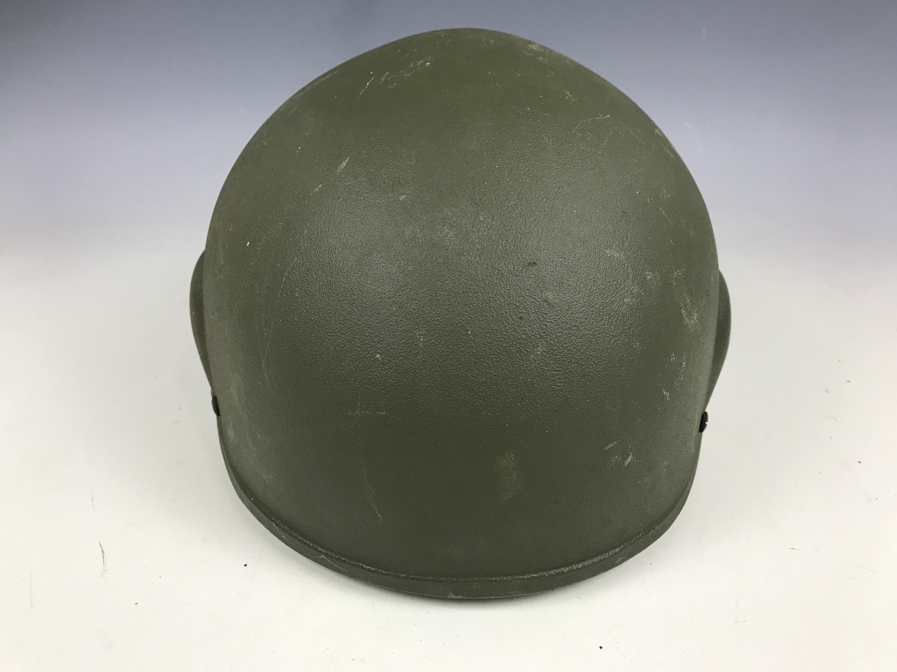 A British Army Kevlar helmet