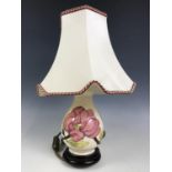 A Moorcroft table lamp 75/94