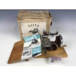 A 1950's Essex compact sewing machine