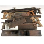 A quantity of vintage woodworking tools