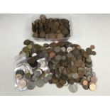 A large quantity of largely GB and some world coins