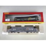 A boxed Hornby model railway class 56 locomotive, 56302 Fast Line Freight R2776