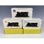 Three boxed Hornby collectors' club locomotives from the years 2009, 2012 and 2014