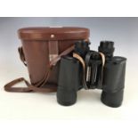 A cased pair of Carl Zeiss 7 x 50 binoculars