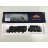 A boxed Bachmann model railway standard 4mt 75072 bra lined black e/crest brib tender 31-102A