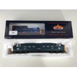 A boxed Bachmann model railway locomotive class 55 Deltaic 55009 Alcidine BR blue 32-525Z