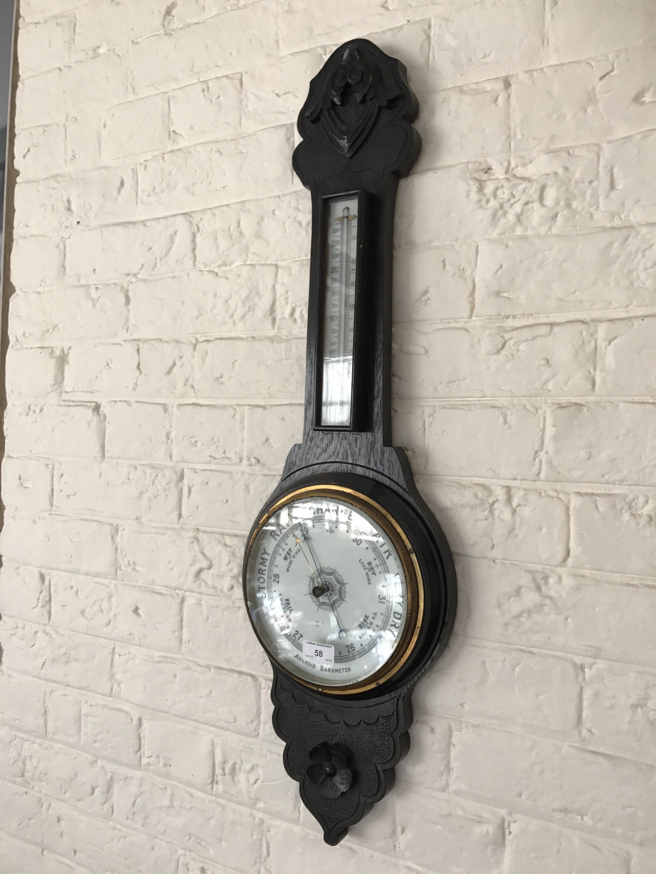 A Victorian banjo barometer