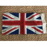 An extremely rare British Army pennant from Sir Douglas Haig's staff car, in printed cotton, bearing