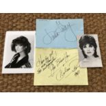 [Autographs / Dallas] Signatures of Linda Gray, Charlene Tilton and Victoria Principal [From a