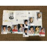 [Autographs / 1980s Children's TV] Signatures including BBC Blue Peter and other presenters, "