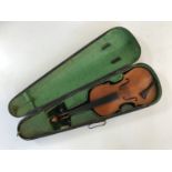 A violin, The Maidstone by Murdoch, Murdoch & Co, London, having a 14-inch two-piece back, in