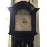 A fine late 19th / early 20th Century English three-train long case clock, retailed by Edward Ewen